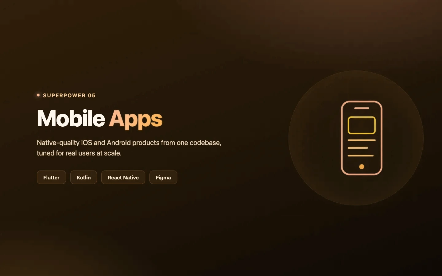 Buildery Labs mobile apps stack